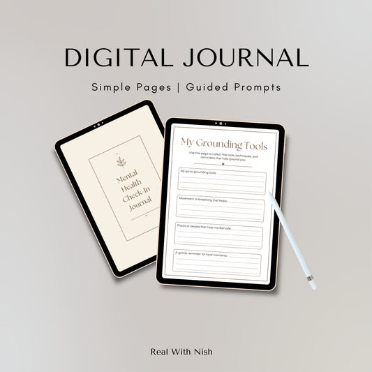 Mental Health Check-In Journal