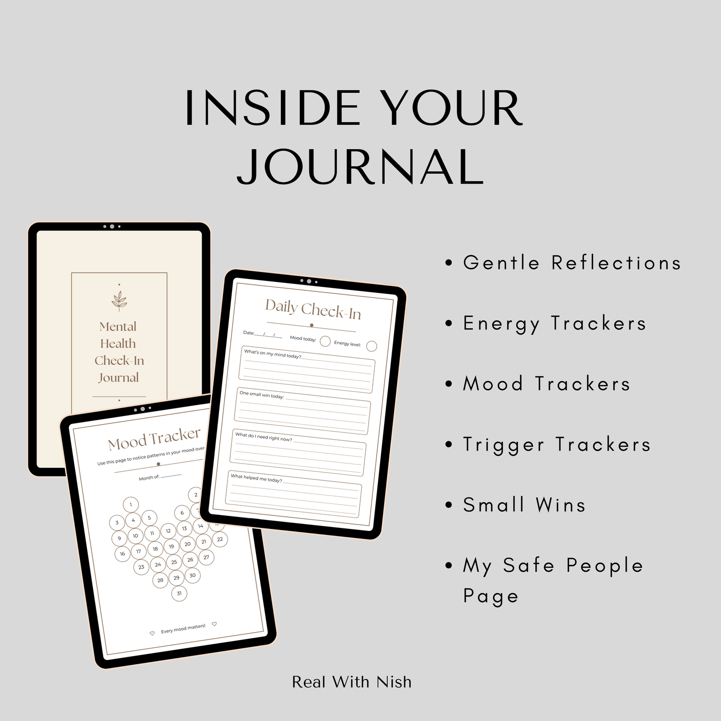 Mental Health Check-In Journal