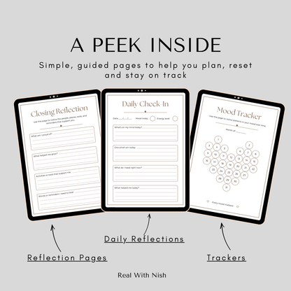 Mental Health Check-In Journal